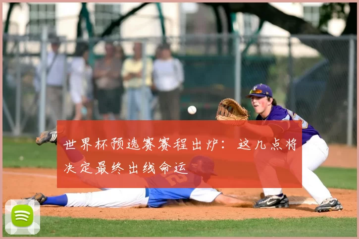 世界杯预选赛赛程出炉：这几点将决定最终出线命运