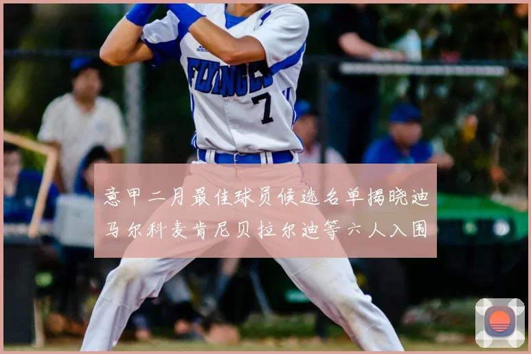 意甲二月最佳球员候选名单揭晓迪马尔科麦肯尼贝拉尔迪等六人入围