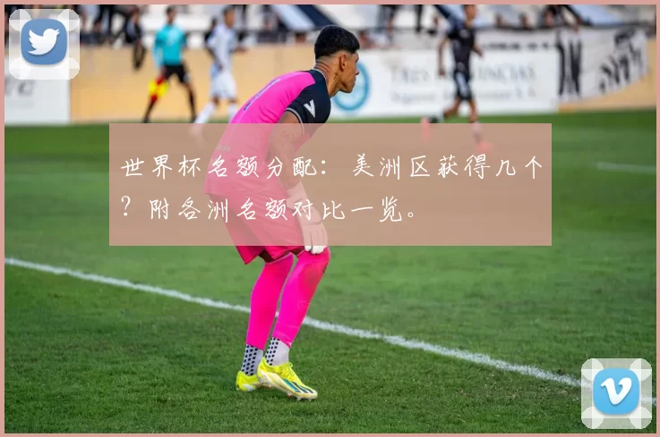 世界杯名额分配:美洲区获得几个?附各洲名额对比一览。
