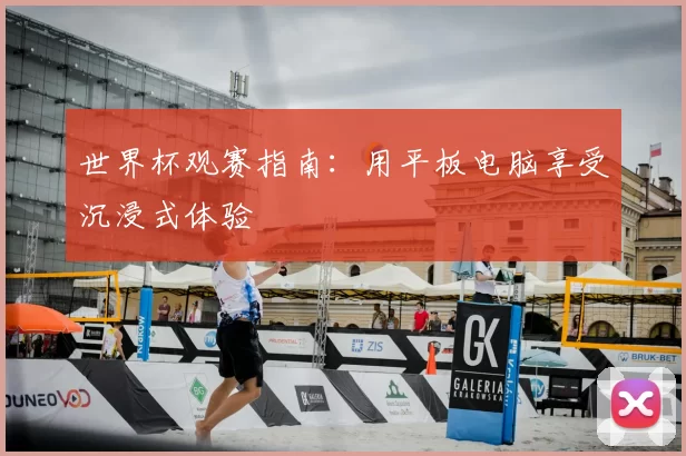 世界杯观赛指南：用平板电脑享受沉浸式体验